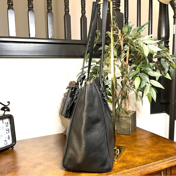 Kate Spade New York Orchard Street Maya Leather Shoulder Tote in Black, Large - Picture 11 of 12